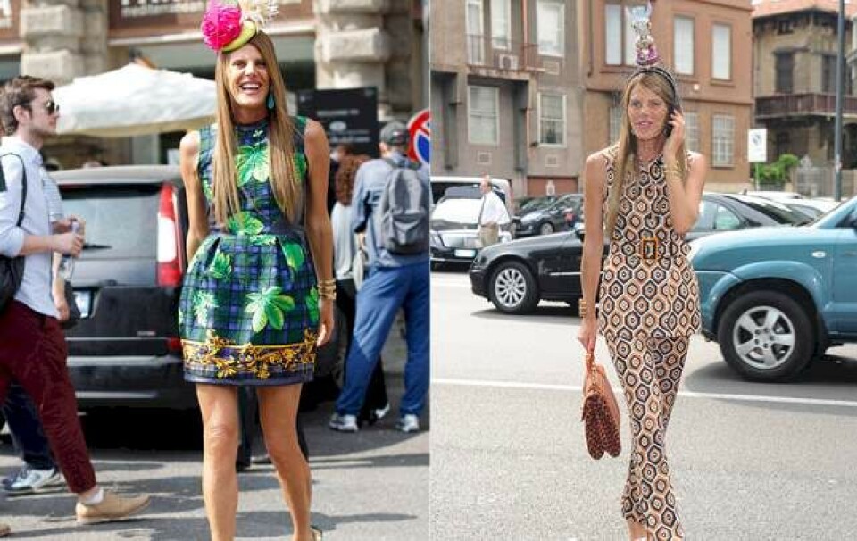 Anna Dello Russo: Jeg elsker ideen om glamour på budget