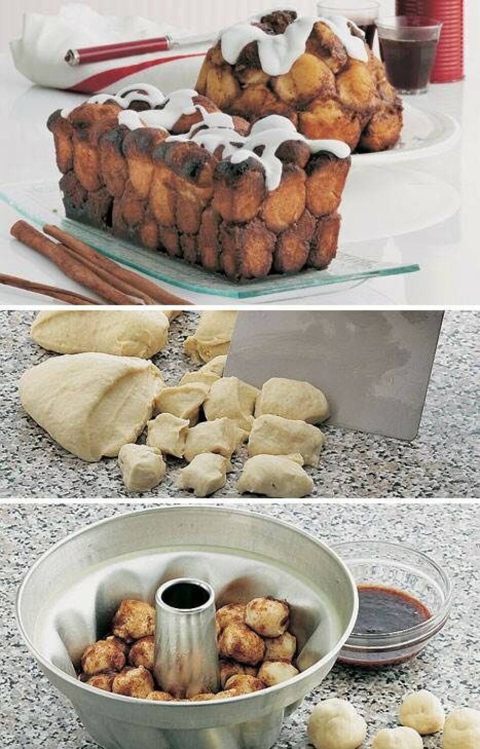 Abeskøn kage: Monkey bread