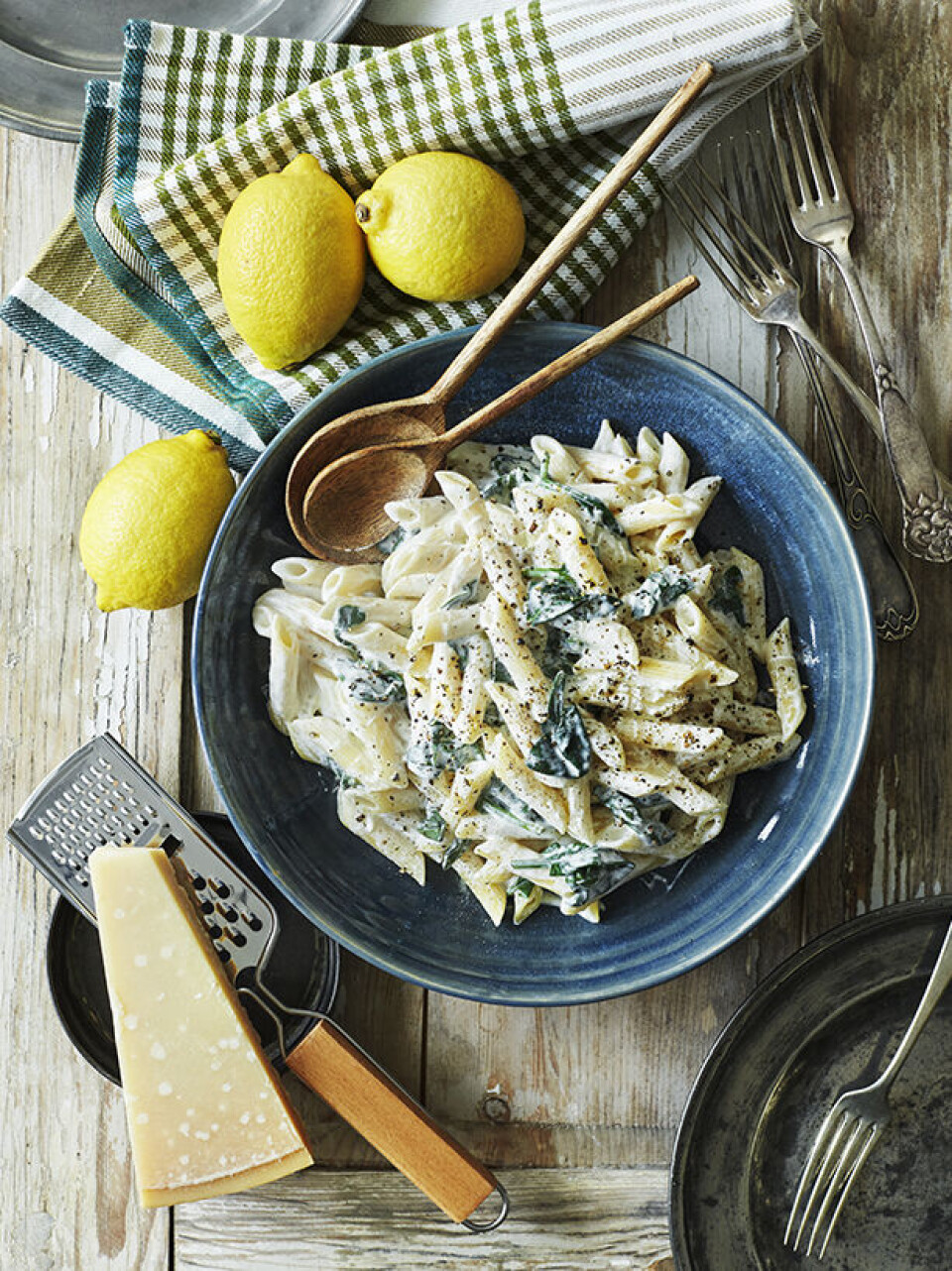 Pasta med citron på 10 minutter