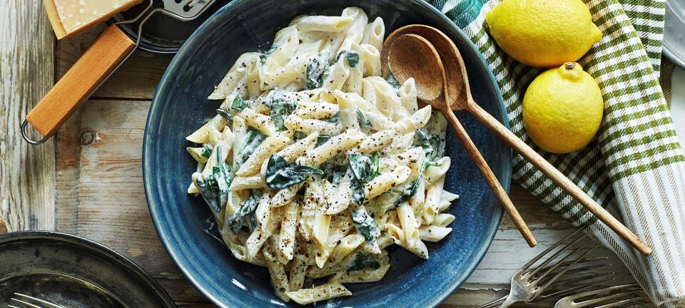 Pasta med citron på 10 minutter