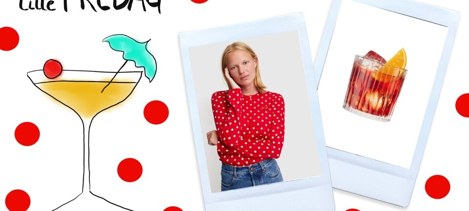 Det er lille fredag: Med prikker på tøjet og gin i glasset