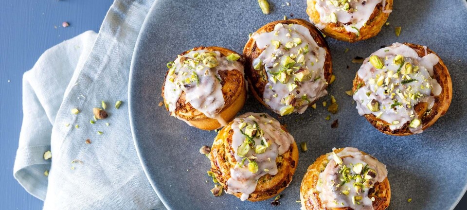 Lav nemt selv de lækreste pistaciesnegle