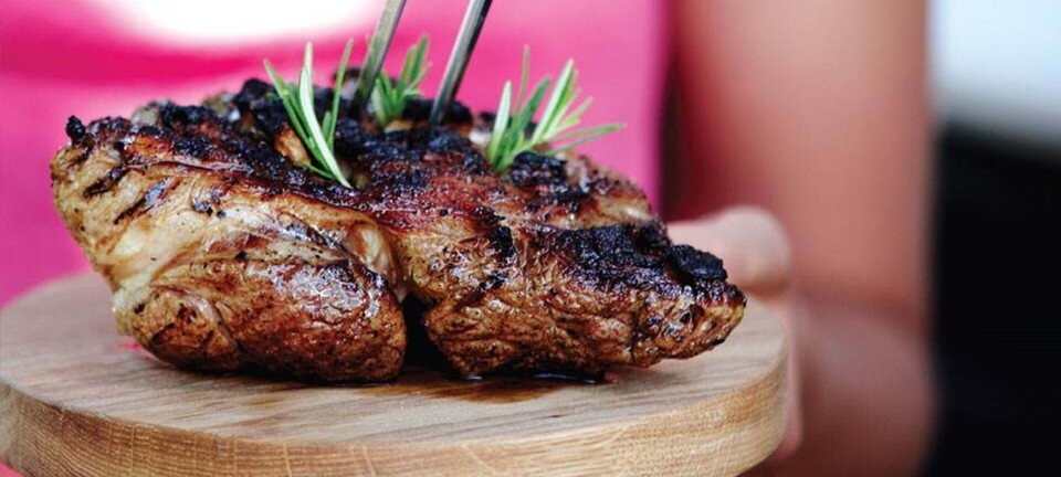 Lammeculotte på grill
