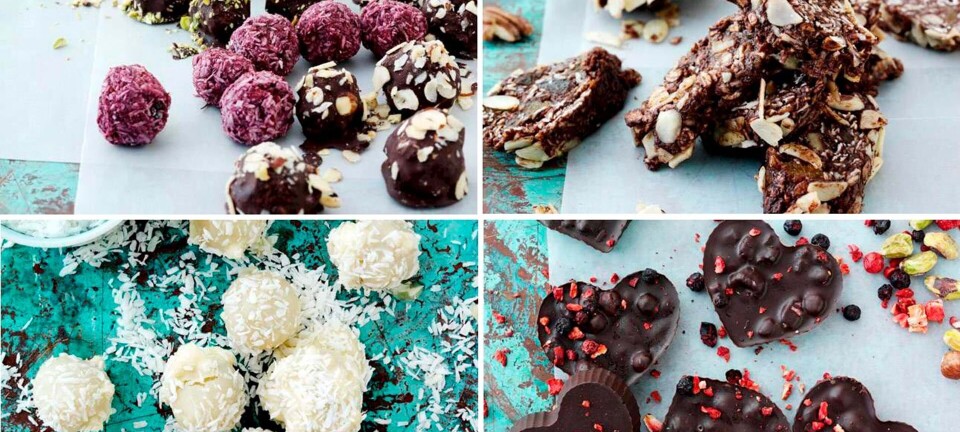 4 opskrifter på sund konfekt