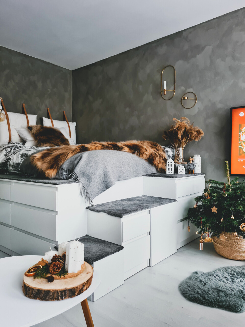 @wagbetti har taget konceptet Ikea hack seng til “the next level”.