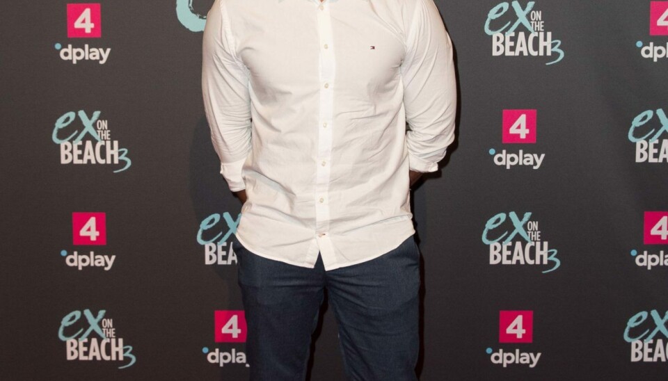 Kevin fra første sæson af 'Ex on the Beach' kiggede forbi festen (Foto: Henrik R. Petersen)
