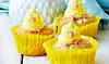 Citronmuffins med påskekyllinger