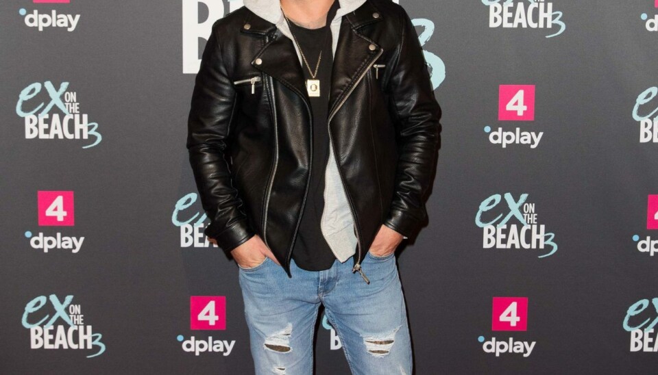Den tidligere 'Paradise'-vinderen Lenny Pihl til realityfest (Foto: Henrik R. Petersen)