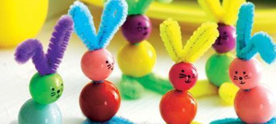 Hjemmelavet påskepynt: Frække påskeharer
