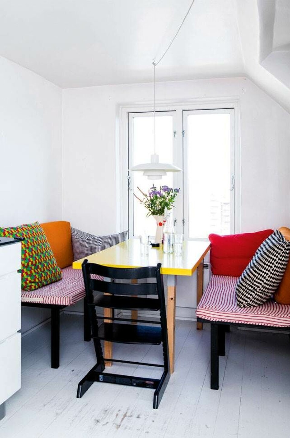 Fantasifuld lejlighed: Designerparrets legeplads