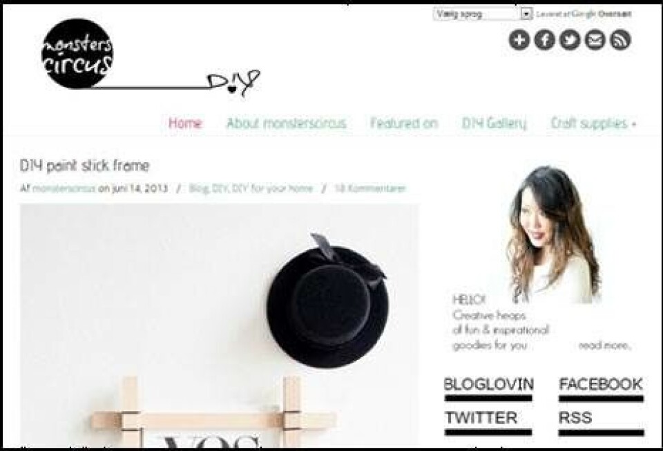 Følg 5 kreative blogs