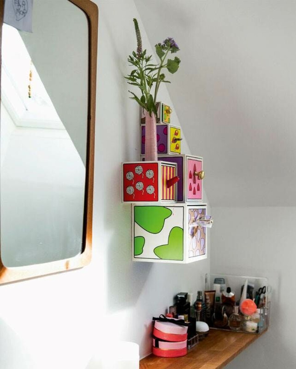 Fantasifuld lejlighed: Designerparrets legeplads