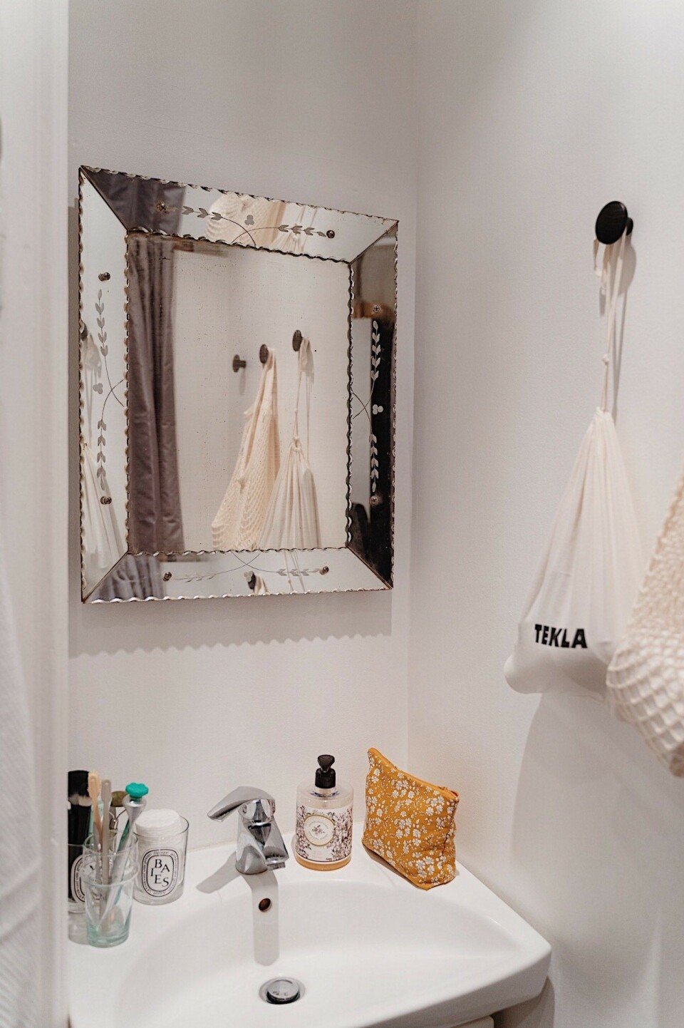 Dette spejl fandt Sarah på dba.dk efter at have holdt udkig i en måneds tid.