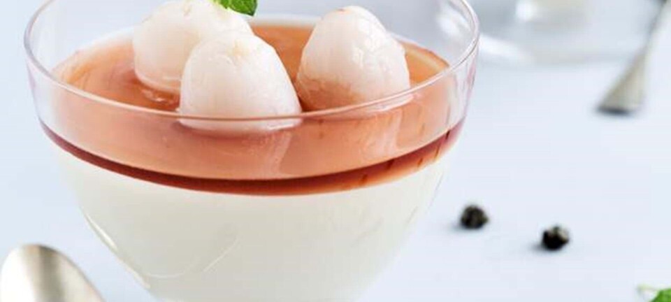 Hvid chokolademousse med hvid te