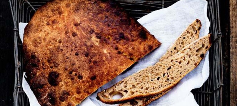 Hjemmebagt surdejshvedebrød