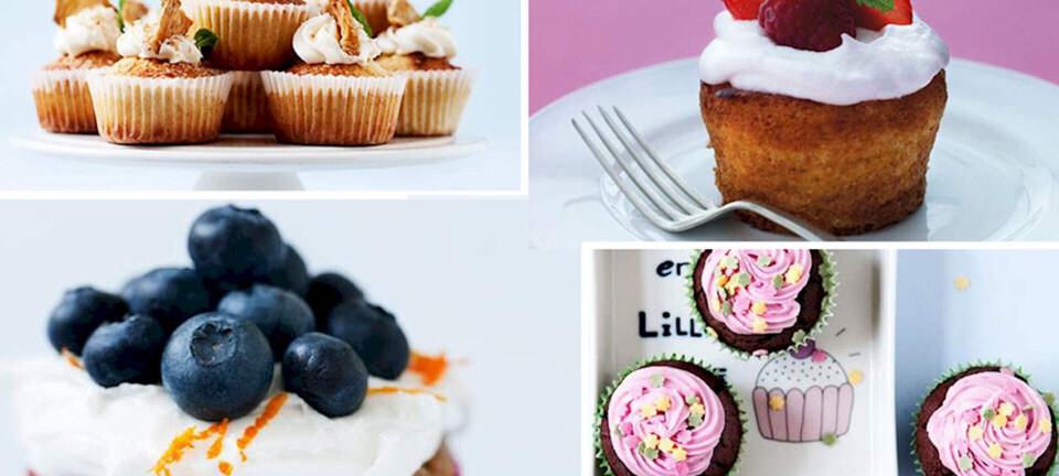 7 skønne opskrifter på lækre cupcakes