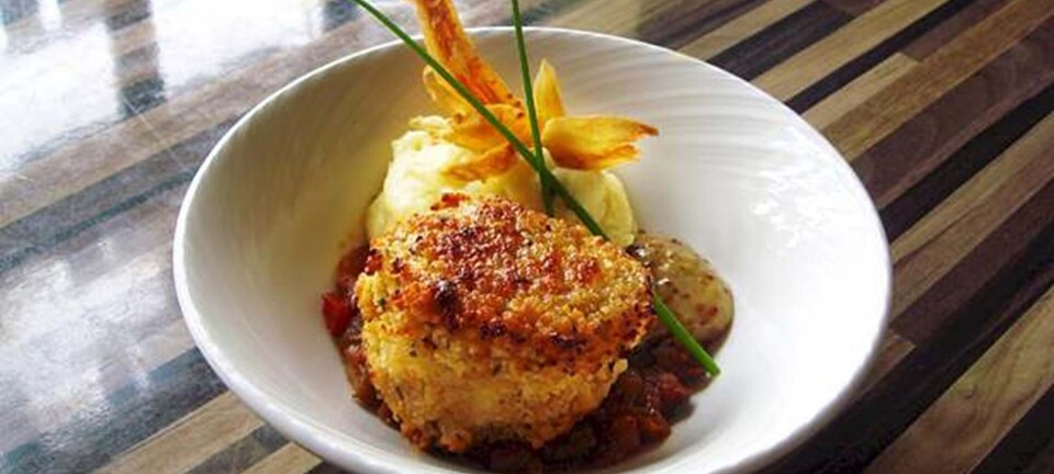 Paneret mørbrad med ratatouille