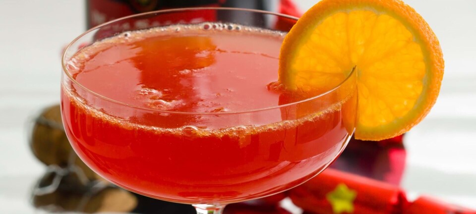 Festlig champagnecocktail med appelsin & campari