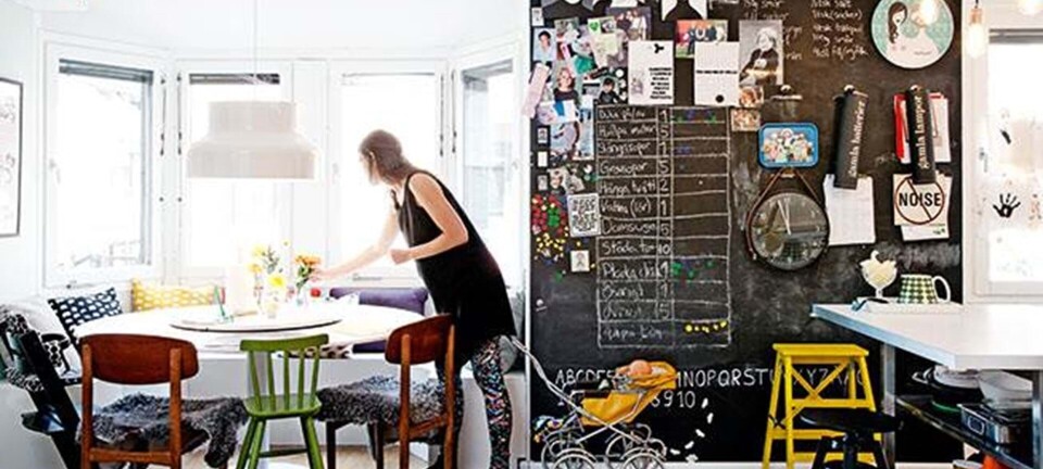 Indretning: Hyggelig hule med plads til 7