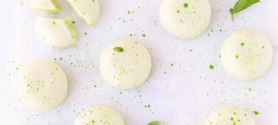 Fyldte chokolader med lime