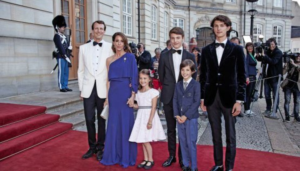 Selv om Joachim ikke er tronfølger, er han alligevel på finansloven. Det kommer ingen af hans fire børn; Nikolai, Felix, Athena og Henrik. (Foto: Bo Nymann)