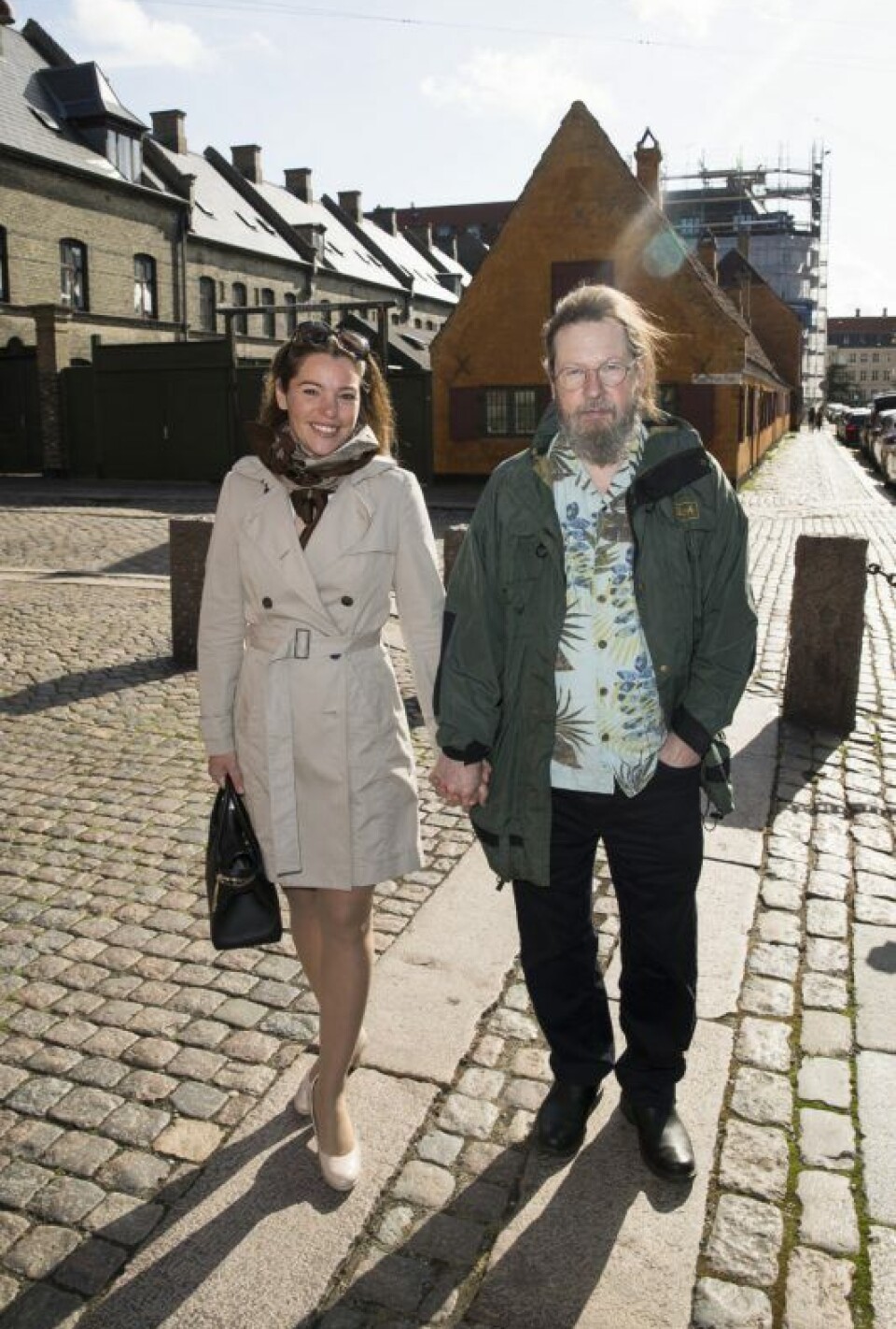Lars von Trier er i øjeblikket kærester med 41-årige Rebecca.