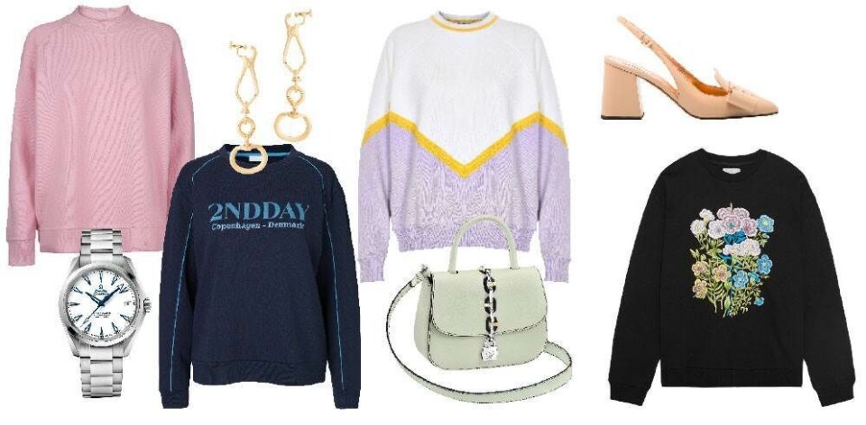 Sådan bruger du sweatshirten