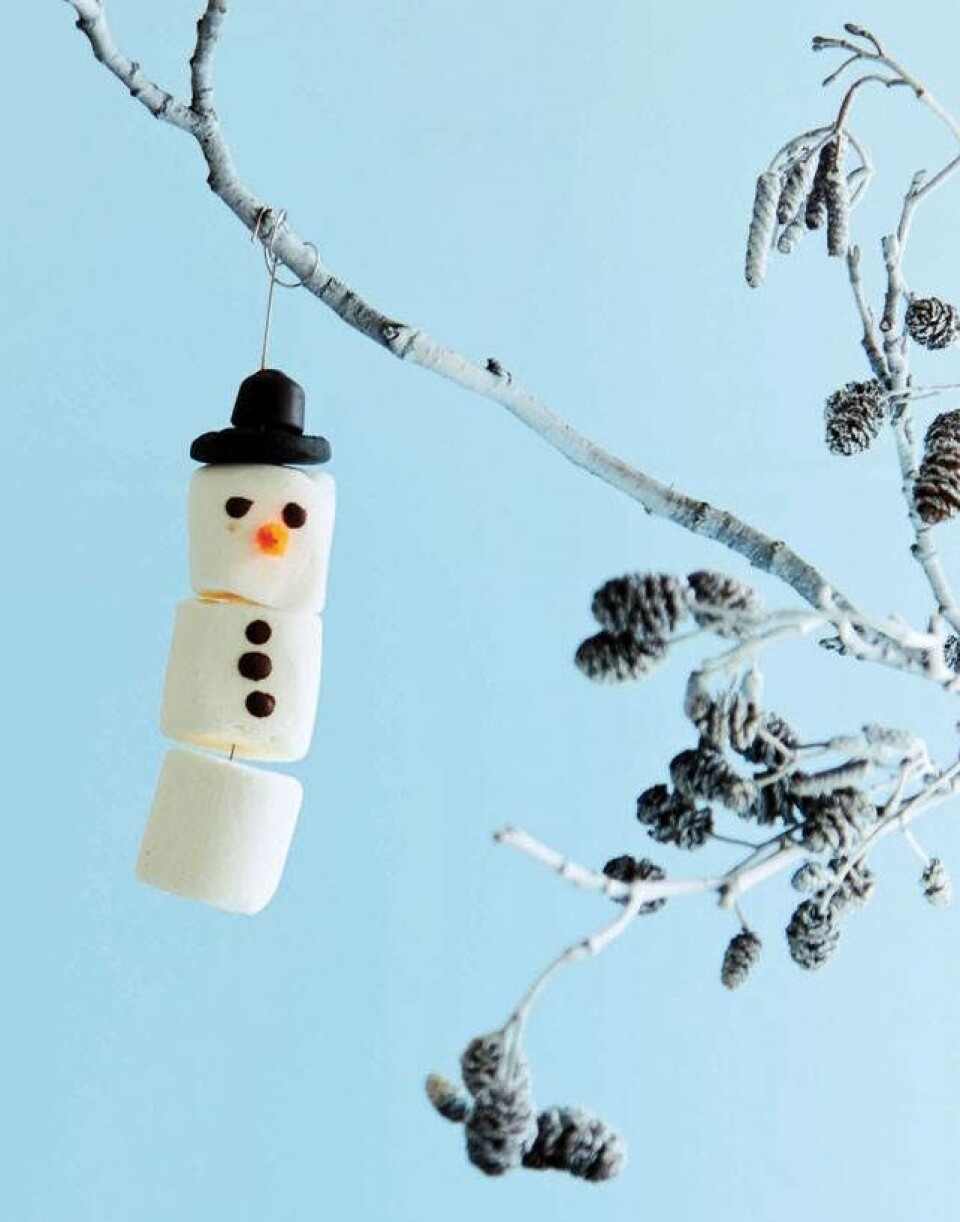 Spiseligt pynt: I den søde juletid...