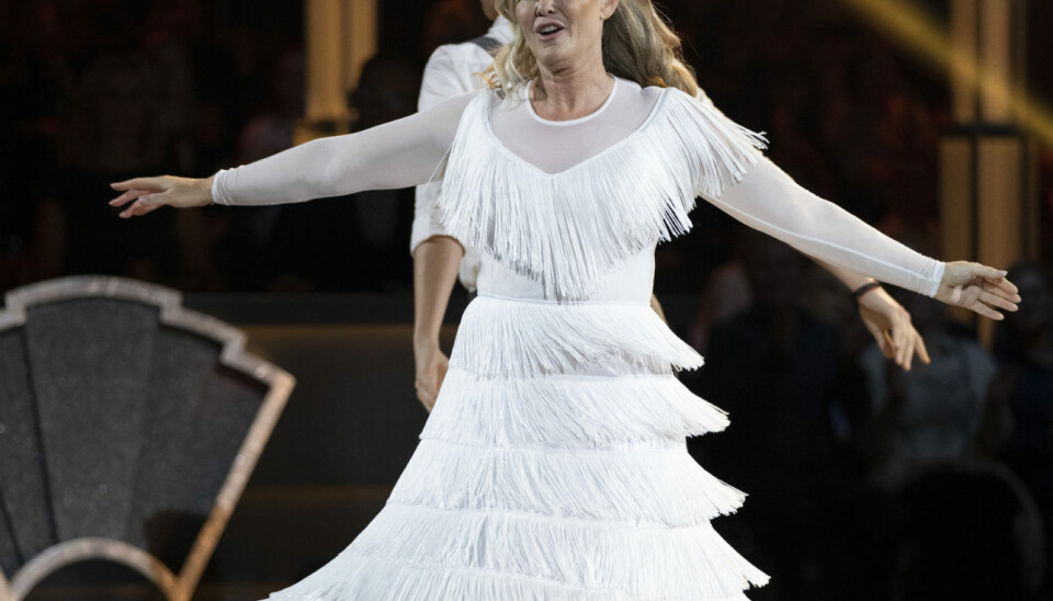 Birgit Aaby og Frederik Nonnemann i 'Vild med dans' program tre (Foto: Anthon Unger).