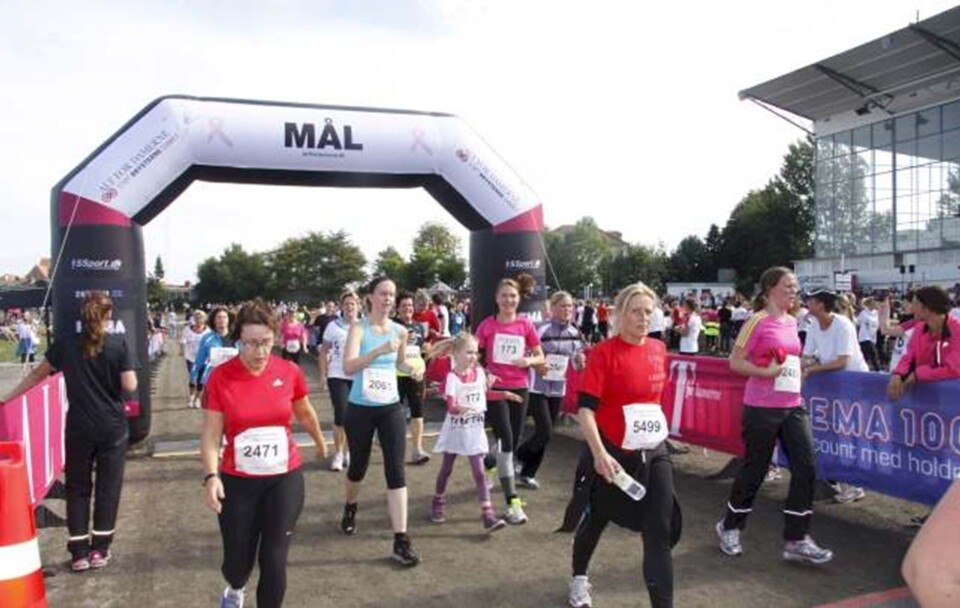 Se din tid fra Støt Brysterne-løbet 2012