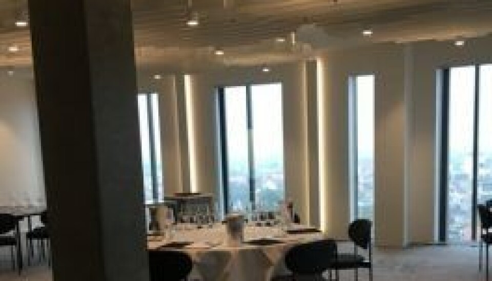 The Loft anvendes kun til særlige lejligheder, da restaurant Syttende nedenunder er nødt til at holde lukket, når lokalet skal i brug (Foto: Lykke Buhl).