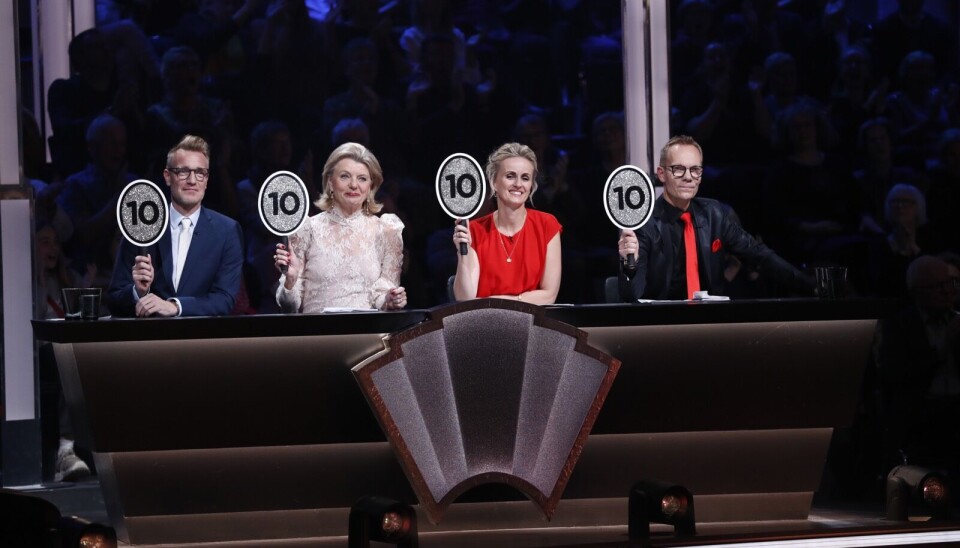 Christopher og Karina fik sæsonens første omgang rene 10-taller til 'Vild med dans' program otte (Foto: Henrik R. Petersen)