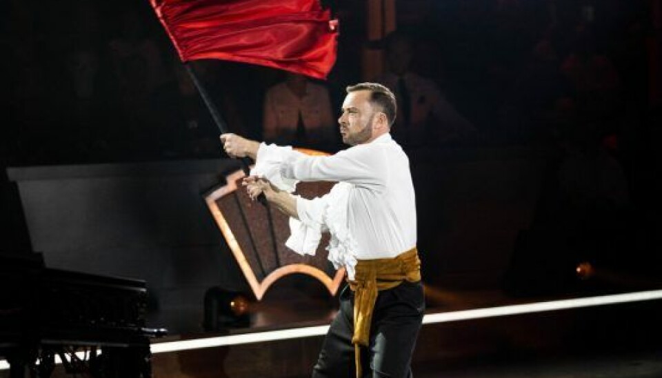 Jakob Fauerby i aftenens 'Vild med dans' (Foto: Anthon Unger)