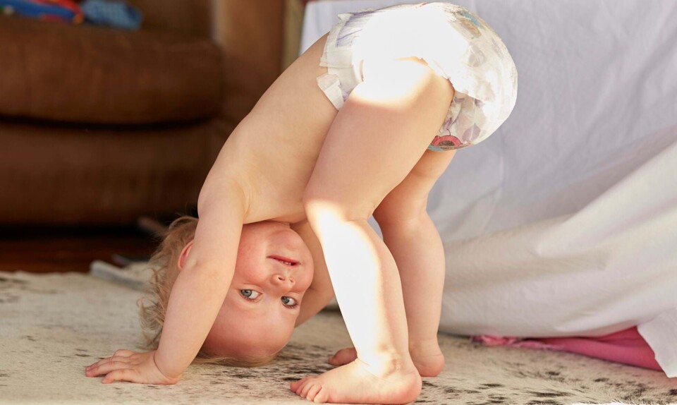 En tumling ned ble på