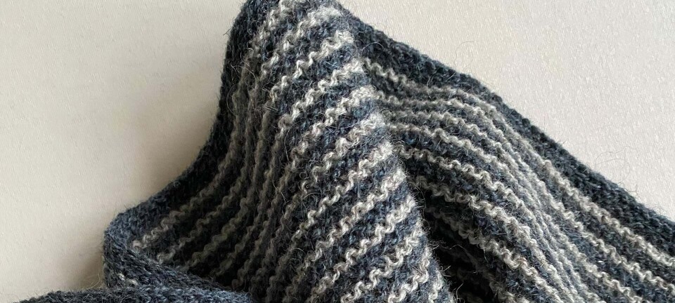 Strik selv: Skøn Fjord Bandana fra Stine Radicke Knitwear Design