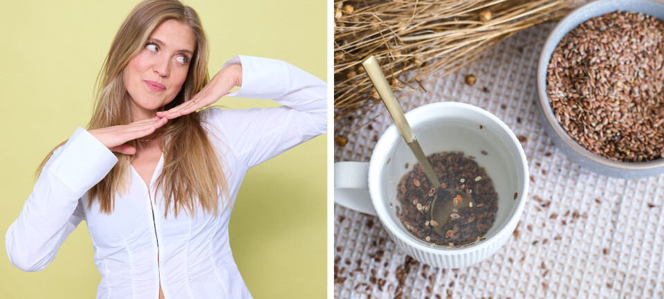 Er hørfrøgelé virkelig lige så effektiv som botox? Vi tester TikTok-trenden