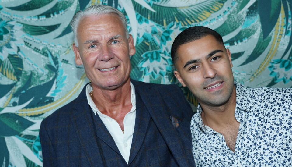 Michael og Yasser fra sidste års udgave af 'Robinson'. (Foto: Janus Nielsen)