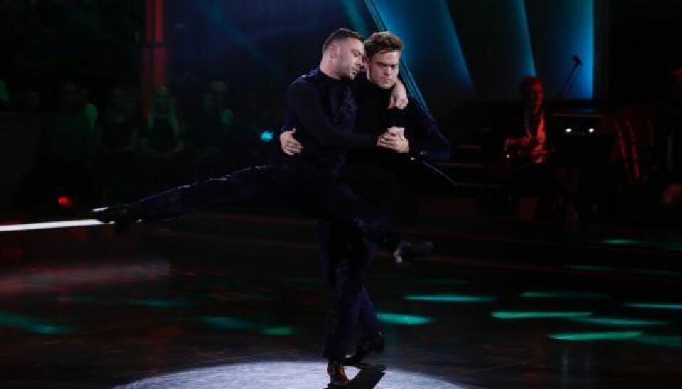 Jakob og Silas i en argentinsk tango til 'Vild med dans' program elleve (Foto: Henrik R. Petersen)
