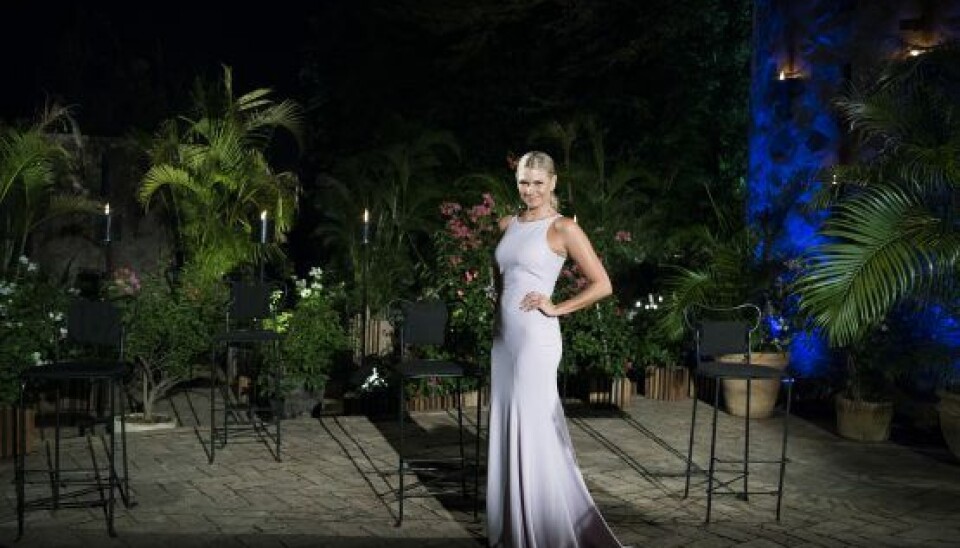 'Paradise'-værtinde Rikke Gøransson er klar til at byde de nye paradisoer indenfor på 'Paradise Hotel' (foto: Anthon Unger).