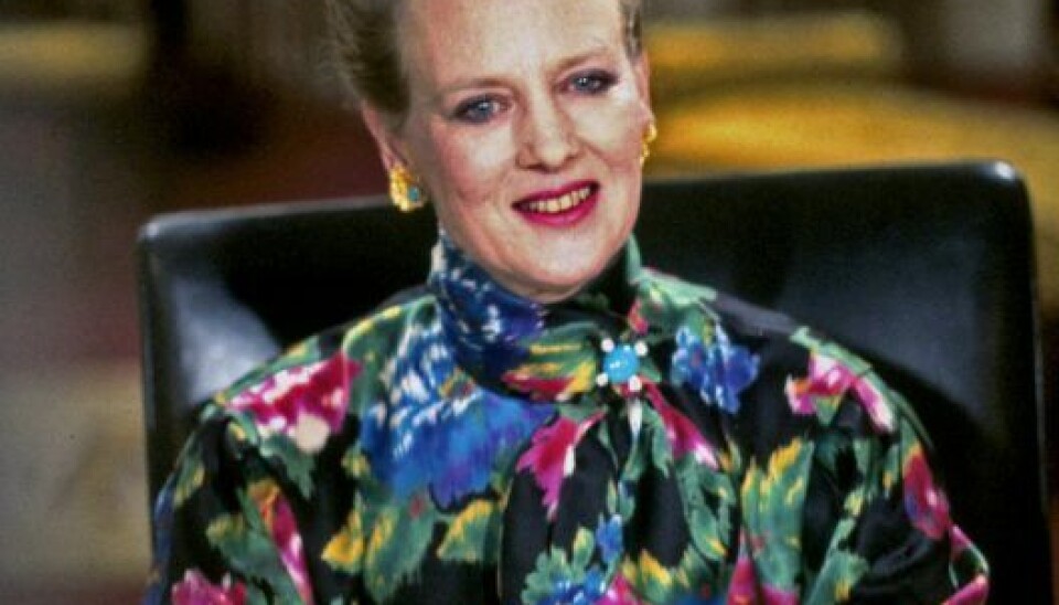 Dronning Margrethes nytårstale 1989 (Foto: Jens Dresling/Ritzau Scanpix)
