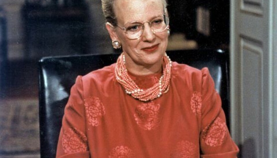 Dronning Margrethes nytårstale 1992 (Foto: Jens Dresling/Ritzau Scanpix)