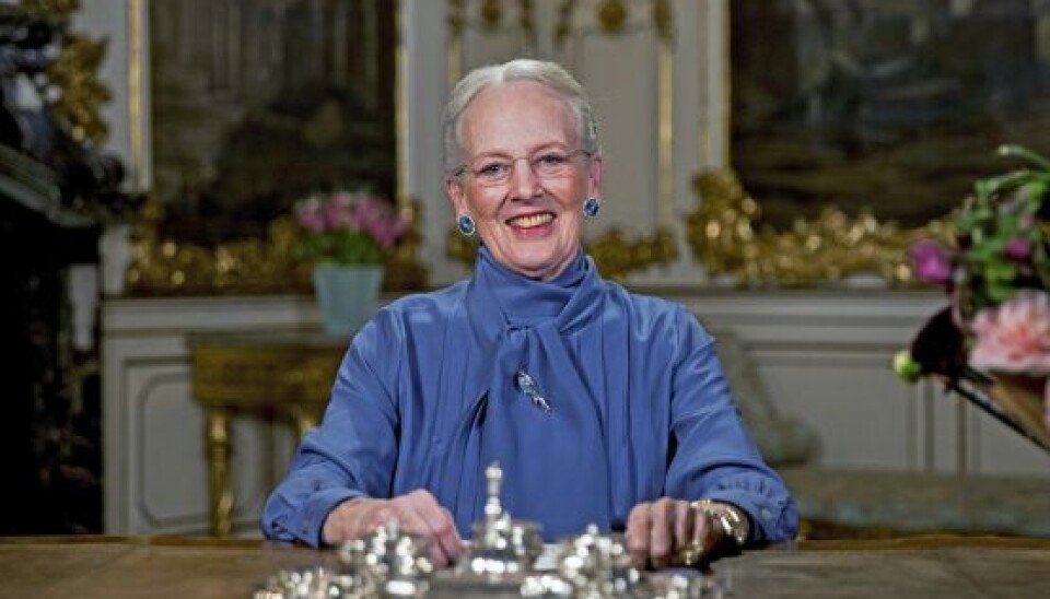 Dronning Margrethe holdt sin nytårstale fra Fredensborg Slot i 2018 (Foto: Mads Nissen/Ritzau Scanpix)