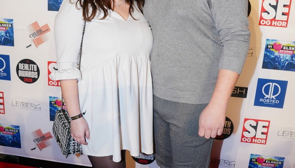 'Årgang 0'-Stephanie var også mødt op til Reality Awards i år sammen med kæresten Jeff. (Foto: Janus Nielsen)