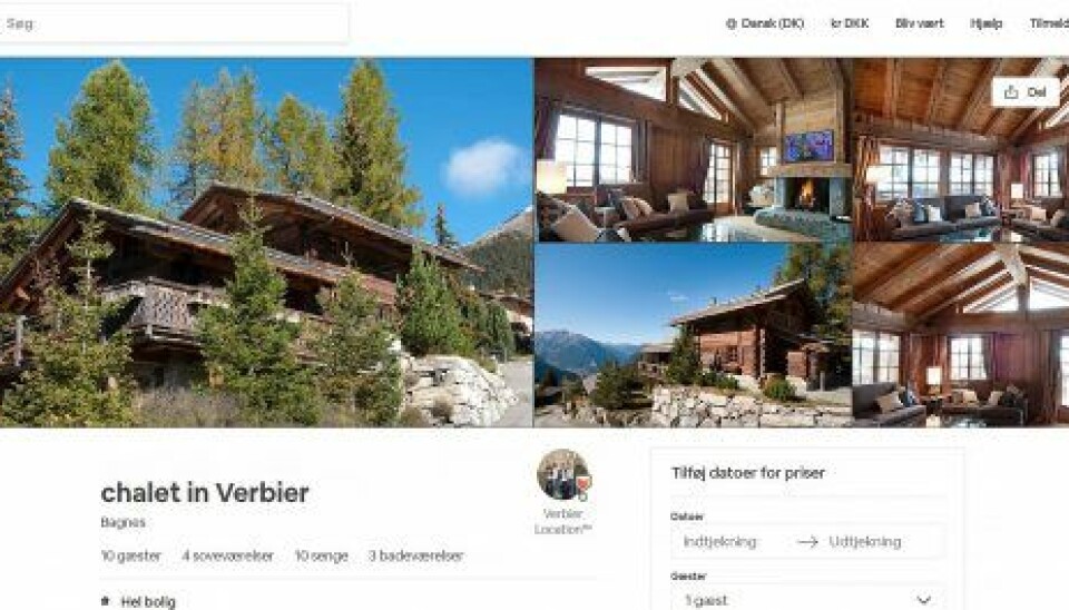 Sådan præsenteres det gennemrenoverede hus på over 200 kvadratmeter fra 1860’erne på Airbnb. Det koster op til 65.400 kroner for en uge – afhængigt af hvornår på sæsonen man lejer det. (Foto: Airbnb / Location Verbier)