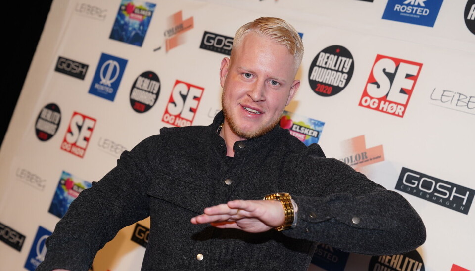 Mark Bøgelund var klar på fest. (Foto: Janus Nielsen)