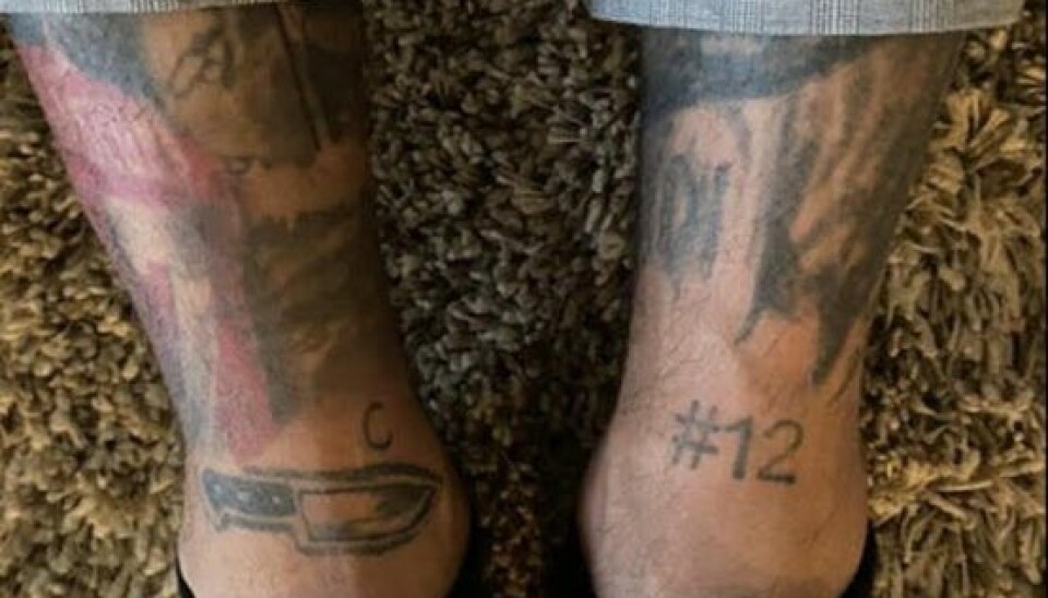 Türkers tattoos. (Foto: Privat)