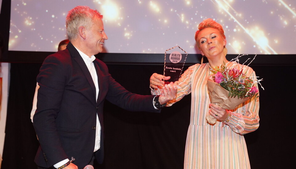 Lene Beier vandt prisen som årets vært. (Foto: Janus Nielsen)
