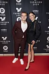 Rasmus Brohave og kæresten Maja til TV-Prisen 2020 (Foto: Anthon Unger)