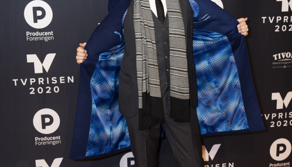 Martin Brygmann. TV-Prisen 2020, Foto Anthon Unger