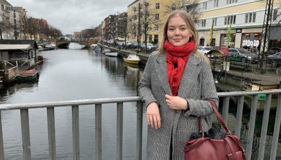 Alma hjemme på Christianshavn. Foto: Kenth G. Nielsen